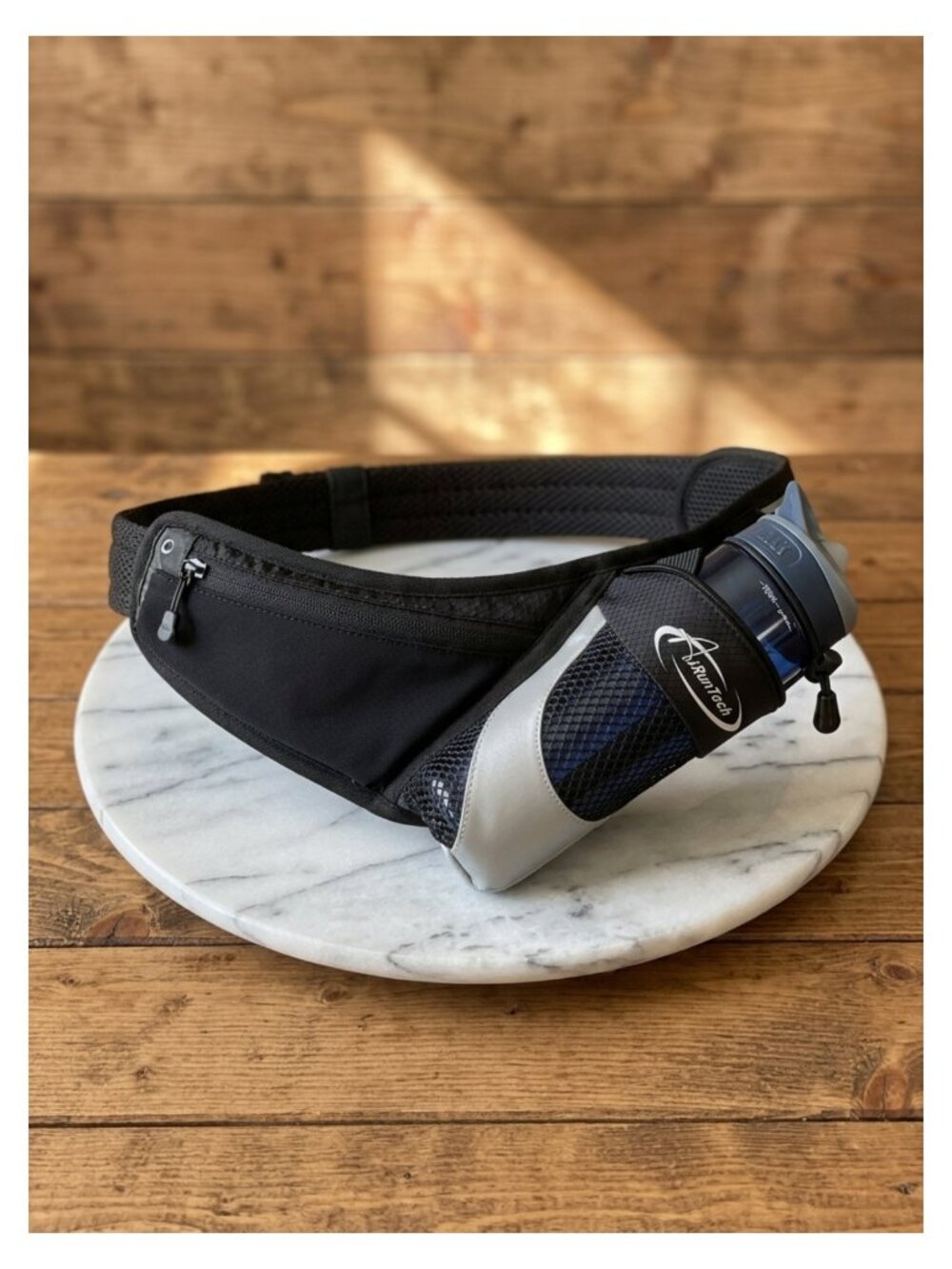 Running Hydration Belt Water Bottle Holder Hiking Fanny Pack Marathon Gear